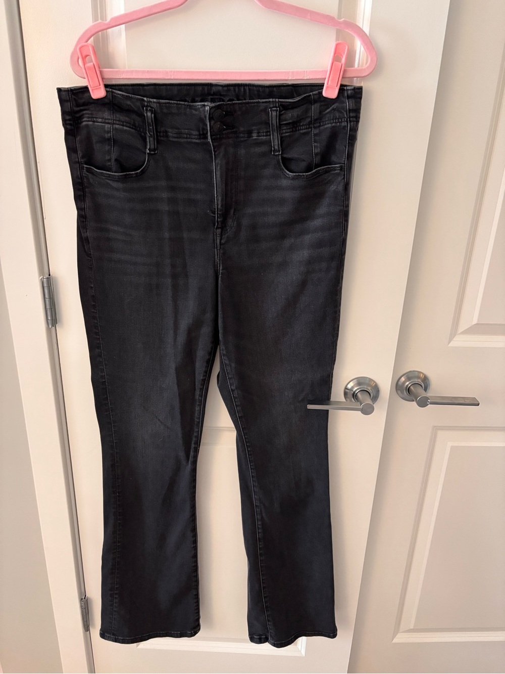 American Eagle Black Bootcut Jeans